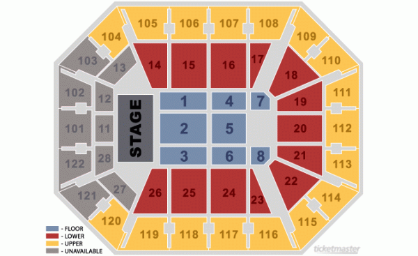 Find section 18...we were last row.